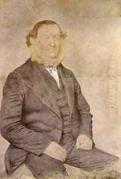 Portrait of John McDonald Oil Painting by Richard Dadd