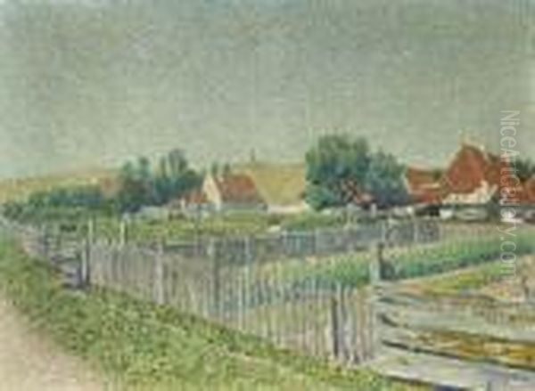 Vlieland Oil Painting by Ferdinand Hart Nibbrig