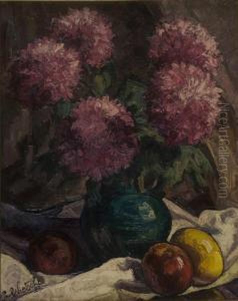 Still Life Oil Painting by Paul Nietsche