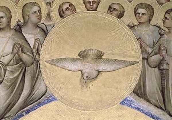 The Dove of the Holy Spirit 1360-70 Oil Painting by Giusto di Giovanni de' Menabuoi