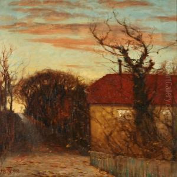 Autumn Day. Oil Painting by Thorvald Simeon Niss