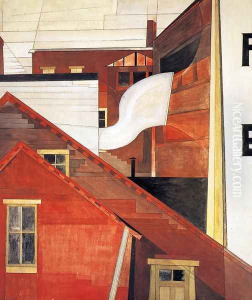 In the Province Oil Painting by Charles Demuth