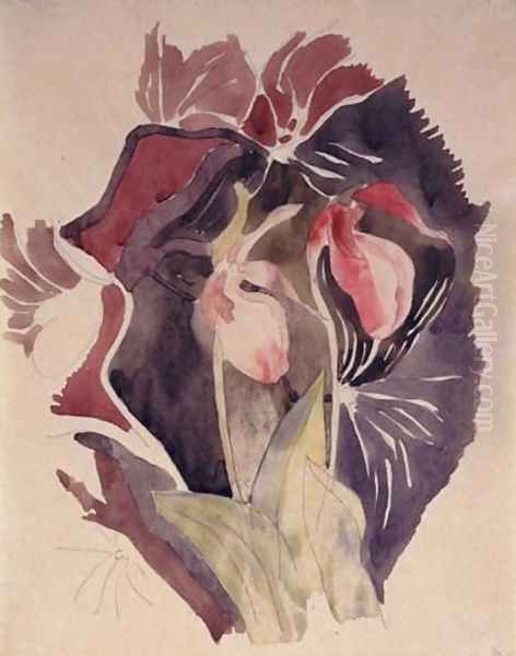 Wild Orchids Oil Painting by Charles Demuth