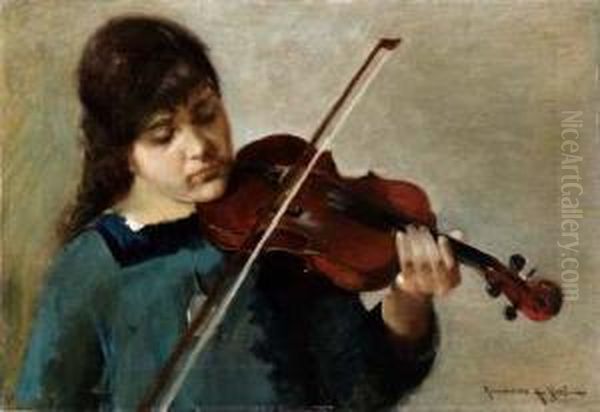 Lezione Di Violino by Arturo Noci