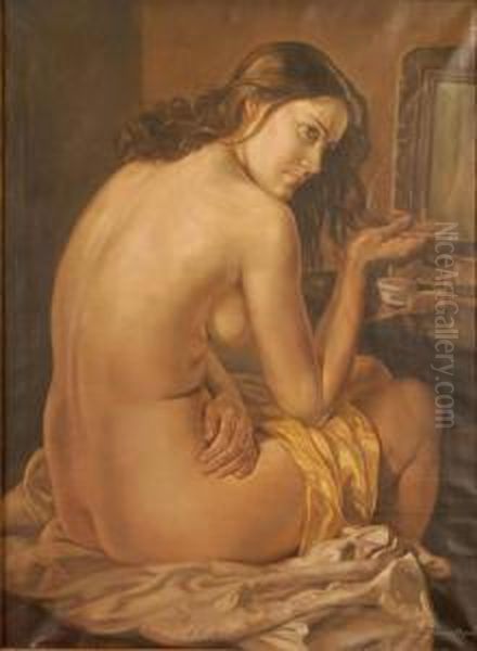 Nudo Di Donna Seduta by Arturo Noci