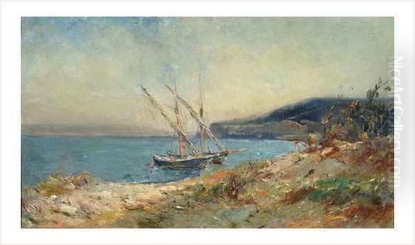 Le Lavandou Oil Painting by Emile Noirot