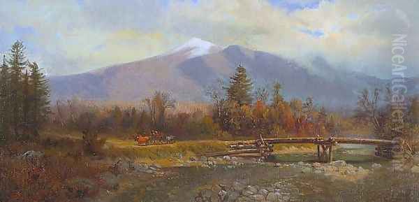 November in the Catskills, 1865 Oil Painting by John Henry Dolph