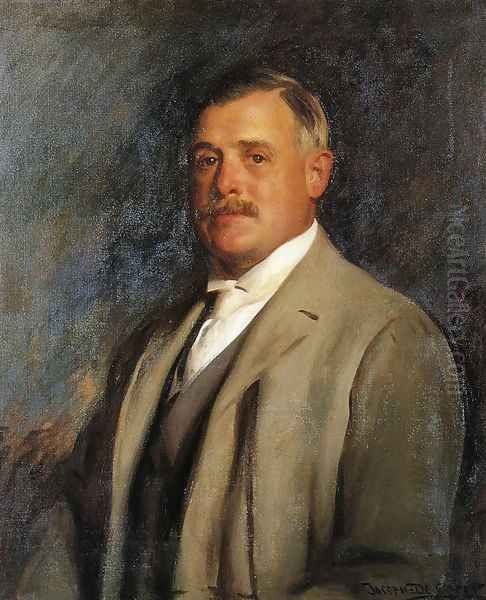 Albert Hayden Chatfield Oil Painting by Joseph Rodefer DeCamp