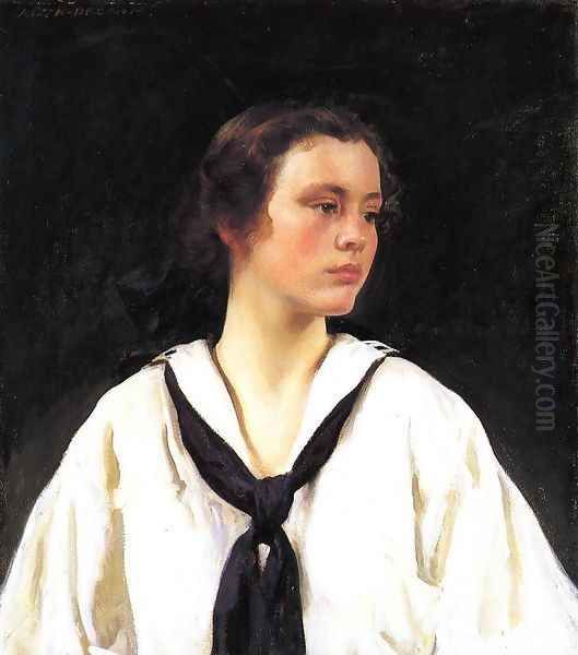 Sally 1907 Oil Painting by Joseph Rodefer DeCamp