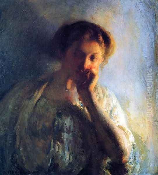 La Penserosa Oil Painting by Joseph Rodefer DeCamp