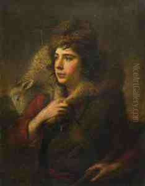 Jeune Berger Oil Painting by James Northcote