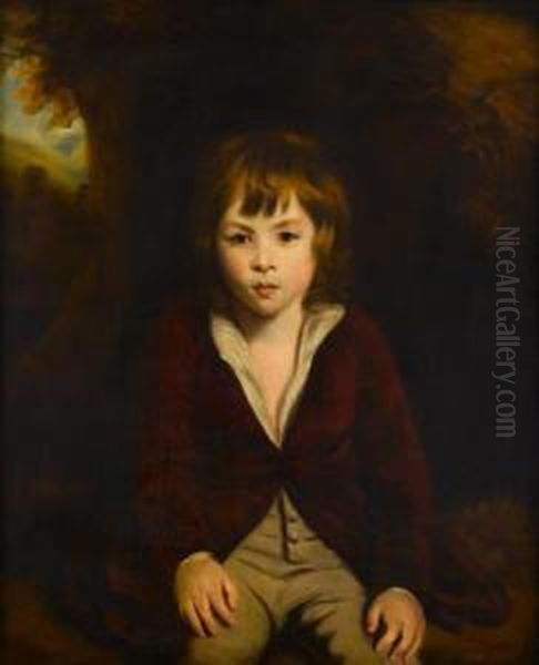 Master Bunbury Oil Painting by James Northcote