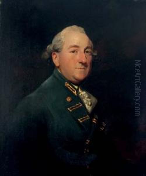 Portrait Of An Admiral Oil Painting by James Northcote