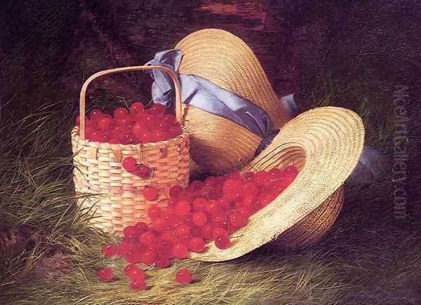 Harvest of Cherries Oil Painting by Robert Spear Dunning