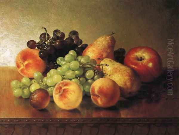 Tabletop with Fruit Oil Painting by Robert Spear Dunning