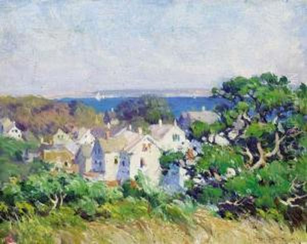 Overlooking Cape Ann Oil Painting by George Loftus Noyes