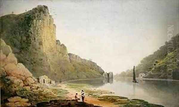 The Avon Gorge 2 Oil Painting by Francis Danby