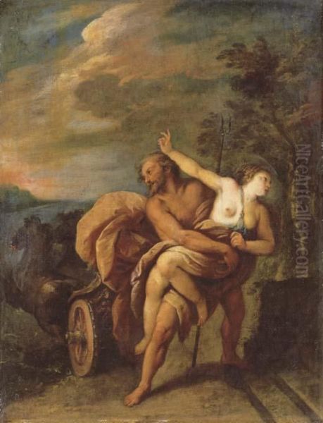 The Rape Of Proserpine Oil Painting by Carlo Francesco Nuvolone