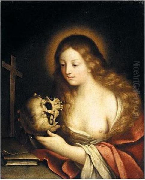 The Penitent Magdalene Oil Painting by Carlo Francesco Nuvolone