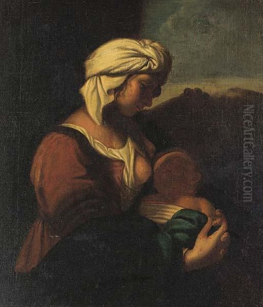 The Madonna And Child Oil Painting by Carlo Francesco Nuvolone