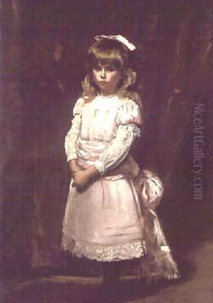 Cornelia Martin, later Countess of Craven Oil Painting by Carolus (Charles Auguste Emile) Duran