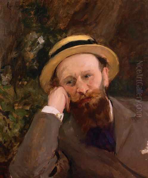 Portrait of Manet Oil Painting by Carolus (Charles Auguste Emile) Duran