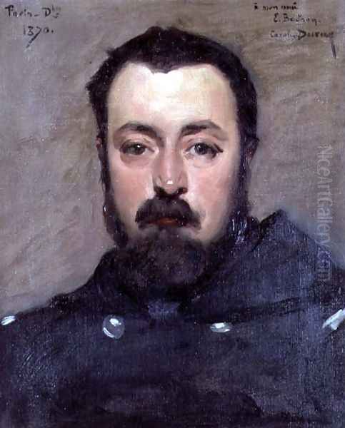 Portrait of M. Berthon, 1870 Oil Painting by Carolus (Charles Auguste Emile) Duran