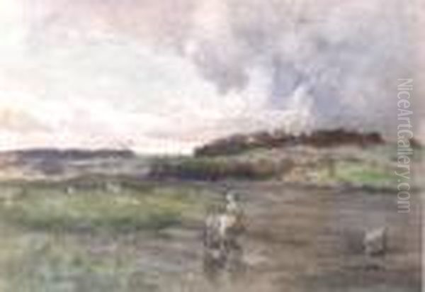 Askeaton, Co. Limerick, Ireland Oil Painting by Dermod William O'Brien