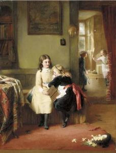 Sympathy Oil Painting by George Bernard O'Neill