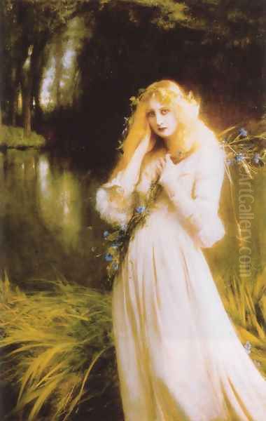 Ophelia Oil Painting by Pascal-Adolphe-Jean Dagnan-Bouveret