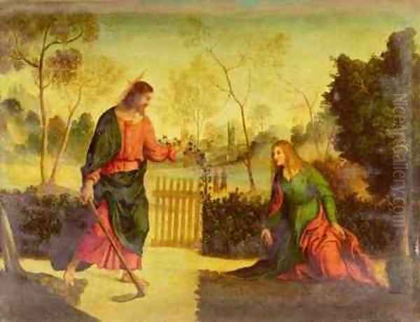 Noli me Tangere Oil Painting by Dosso Dossi