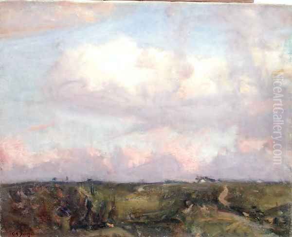 Afternoon Clouds Oil Painting by Charles Harold Davis