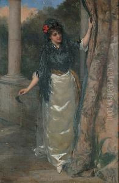 The Spanish Lady Oil Painting by William Oliver