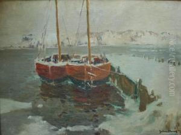 Olsson,
Ra Oil Painting by Julius Olsson