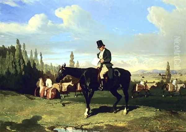 The Trainer Oil Painting by Alfred Dedreux