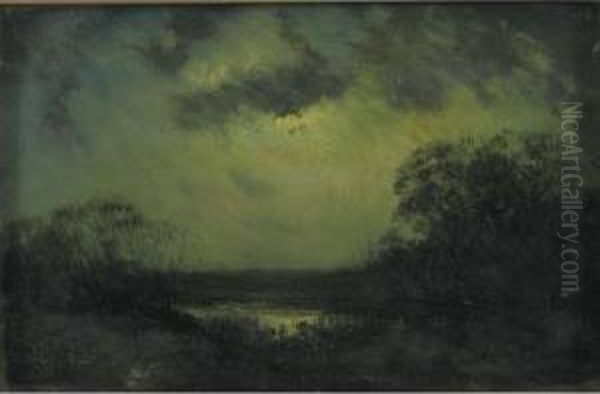 Night In The Lowlands Oil Painting by Julian Onderdonk