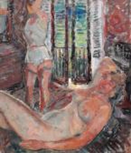 Toilette Oil Painting by Soren Onsager