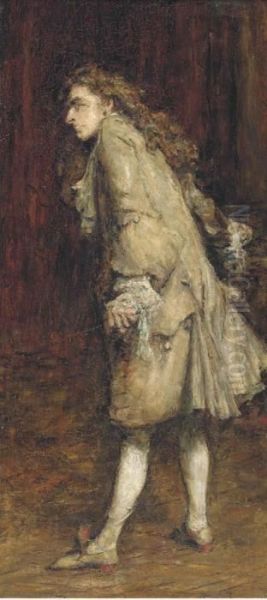 Voltaire Oil Painting by Sir William Quiller-Orchardson