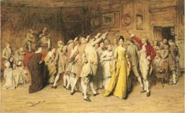 The Queen Of The Swords Oil Painting by Sir William Quiller-Orchardson