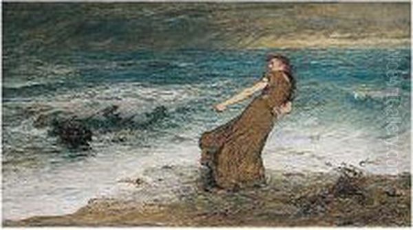 Flotsam And Jetsam Oil Painting by Sir William Quiller-Orchardson