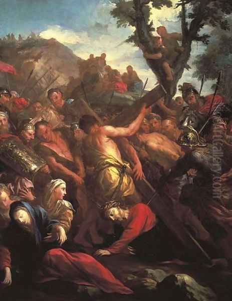 Christ on the Road to Calvary Oil Painting by Pietro Dandini