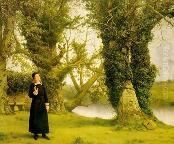 Amongst the Trees Oil Painting by William Dyce