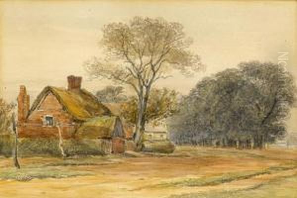 Clifton Near Nottingham Oil Painting by James Orrock