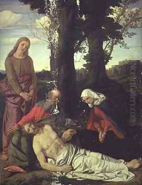 The Lamentation of the Dead Christ Oil Painting by William Dyce