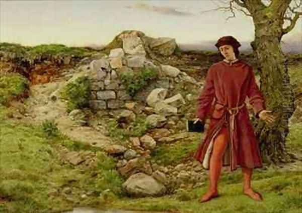 King Henry VI of England at Towton Oil Painting by William Dyce