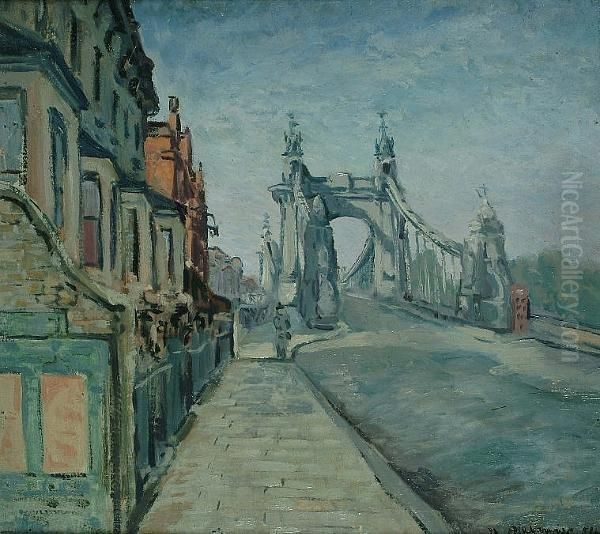 Hammersmith Bridge by Alexander Alexandrov Osmerkin