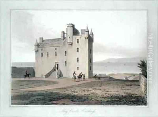 Mey Castle Caithness Oil Painting by William Daniell RA