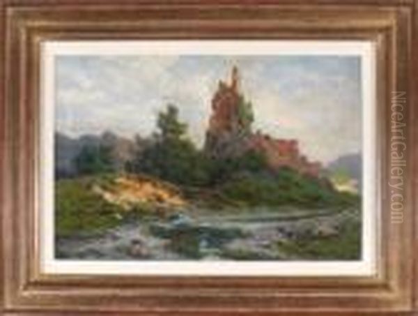 Onhe Titel Oil Painting by Ruppert Otto Von