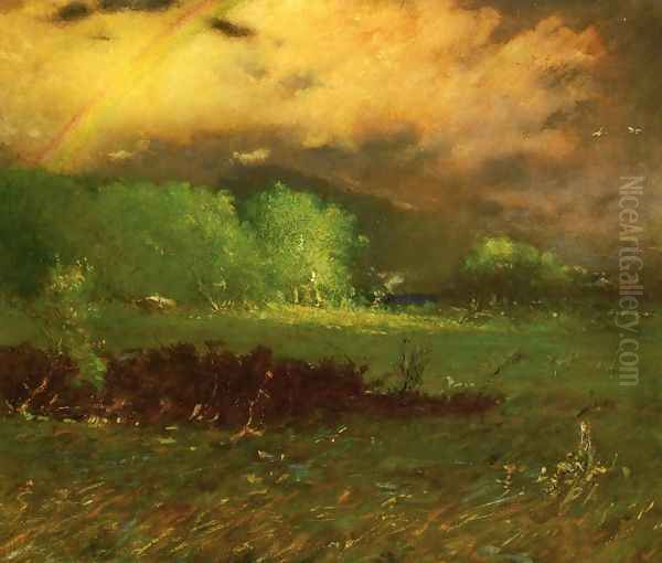 Storm Breaking Up Oil Painting by Elliott Dangerfield