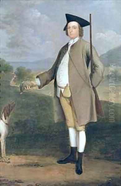 John Ward of Squerries Oil Painting by Arthur Devis